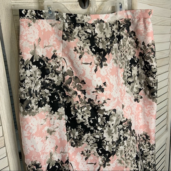 Final Price Drop! Cachet Floral Twill Two Piece Mermaid Ballgown Prom Dress - Picture 5 of 13